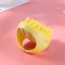 Fine Hair Foam Acupoint Therapy Comb with Handle Health Care Hair Washing B