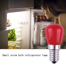 E14 Light Bulb 3W 220V Colorful LED Decorative Light Fridge Lamp (Red)
