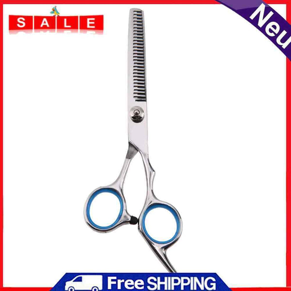 7"" Stainless Steel Professional Pet Dog Salon Scissors Puppies Fur Hair Tri