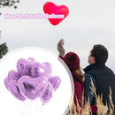 10pcs Heart Foil Balloons Helium Balloons Birthday Wedding Party Decoration
