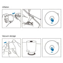 #A Portable Outdoor Air Pump Inflator for Floating Boat Pool Toys Inflatable Too