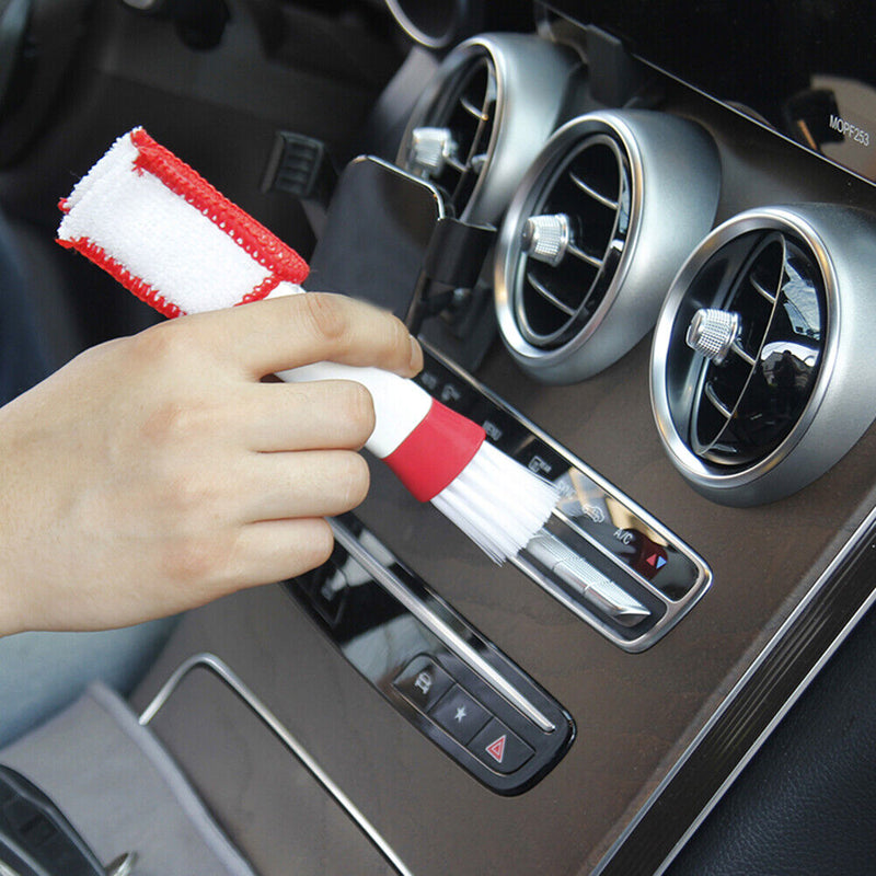 Microfiber Car Vehicle AC Vent Cleaning Brush Home Window Blind Keyboard Cleaner