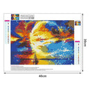 5D Dreamy Sea Full Drill Diamond Painting Embroidery DIY Craft Needlework