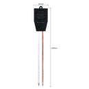3-in-1 Soil PH Meter Flower Pot Hygrometer Tester Moisture Meter (Black)