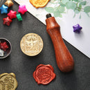 Retro Animal Printed Wax Seal Stamp Fire Painting Stamping Envelope Wedding C