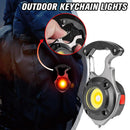 800 Lumens Mini COB Flashlights Bright Rechargeable Keychain Small Flashlight`