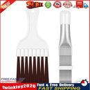 Stainless Steel Fin Comb Radiator Air Conditioner Clean Brush (Brush+Comb) Newly