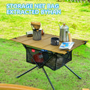 Portable Table Storage Net Outdoor Dishware Foldable Storage Bag Portable