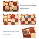 2 in 1 International Chess Checkers Set, Classic Magnetic Chess Pieces Board