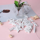 Christmas Advent Calendar Countdown Hanging Tags Number Label Wooden Pendant