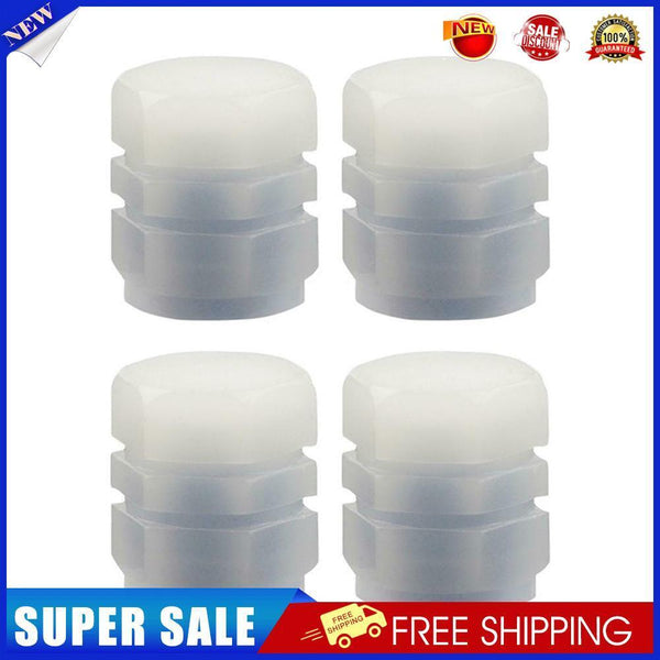 Luminous Stem Cover Tire Valves Caps Universal Valves Nozzles (60pcs Blue)