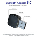 USB Car Audio Transmitter Receiver Wireless Adapter Bluetooth 5.0 3.5mm Jack