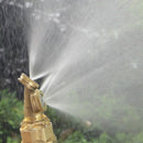 Adjustable Mist Nozzle Thread Brass Garden Water Cooling Sprinkler(3 Holes)
