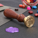 Easter Animal Pattern Wooden Handle Envelope Sealing Wax Scrapbooking Stamps