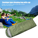 #A Ultralight Sleeping Bag Winter Warm Envelope Hooded Outdoor Hiking Sleeping B