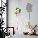 Crystal Light Catching Wind Chimes Handmade Hanging Angel Tears Diamond Pen