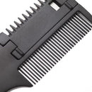 Hair Razor Comb Double Sides DIY Trimmer with Blades Hair Cutting Thinning