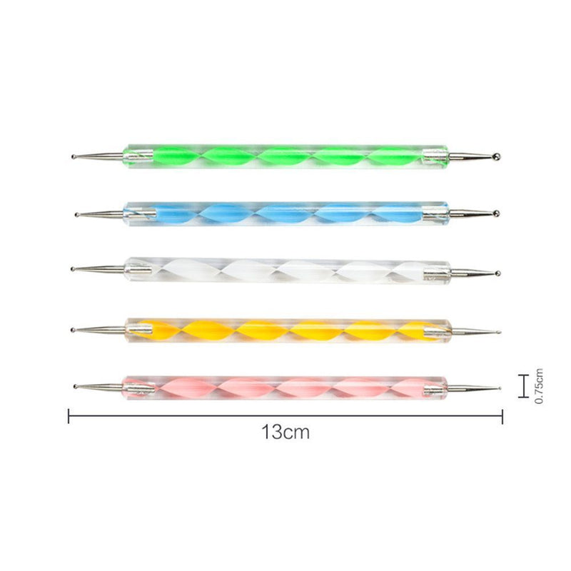 DIY Clay Pottery Stone Ceramic Tool Mandala Dotting Tool Art Pen Painting Brush