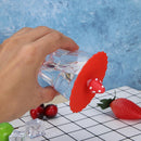 Silicone Stretch Heat-resistant Dust-proof Cup Lids Bowl Cover (Mushroom?) Newly