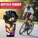 MTB Bicycle Rear Fender Set Road Bike Replacement Mudguard Bracket Kit (C1)