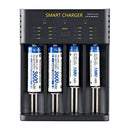 4 Slots Smart Charger Power Rechargeable Battery for Lithium 1.2V Ni-MH/Ni-Cd