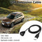 1m 3.28ft USB Male to Female Cable Extension Car Dash Mounting Universal Panel