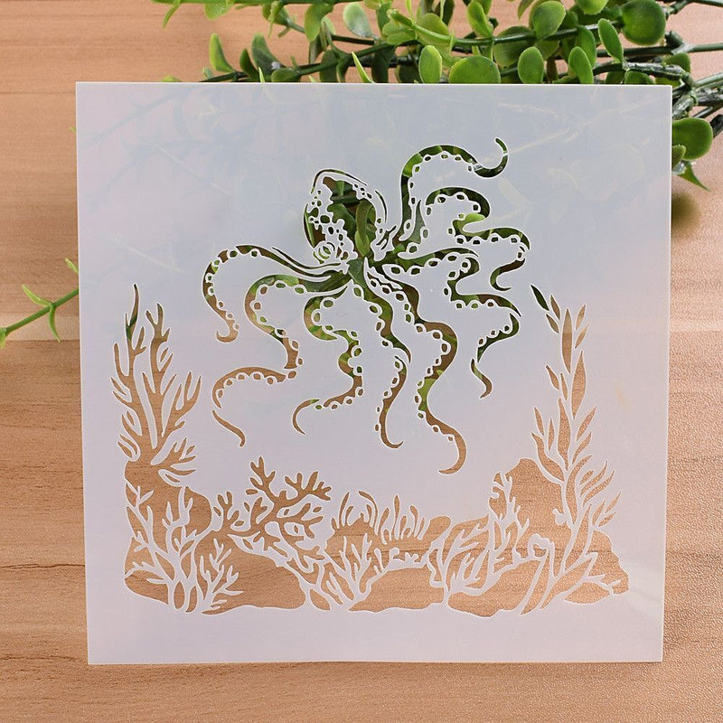 Decorative Scrapbooking Layering Stencils Embossing Template Wall Painting