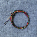 9pcs Colorful Guitar Strings with Picks Plectrum for Folk Acoustic Guitar Newly