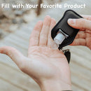 Reusable Travel Bottle Keychain Holder Refillable Bottles Hand Washing Bottle