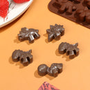 Candy Handmade Ice Tray Silicone Chocolate Mold Dinosaurs Mould Cake Making