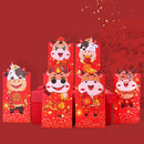 Coated Paper Red Envelope Hongbao Money Packet for Best Wishes/Good Luck Kit
