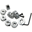 8pcs Open Type Axis Fixing Locking Limit Ring Bushing Positioning Clamping