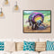 Oil Painting By Number Set Snails DIY Hand Painted Art Living Room Craft Picture