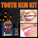 DIY Tooth Jewelry Gems Kit Sturdy Dental Drill Set Box for Halloween Decoration