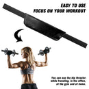 Portable Booty Belt Anti-slip Dips Exercise Up To 80lbs for Lunges Reverse