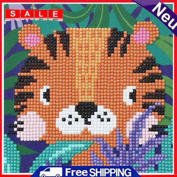 DIY Animals Rhinestone Drawing Part Special Shaped Drill Diamond Painting Craft