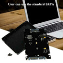 M.2 NGFF SSD to 2.5"SATA III Enclosure 7mm Drive Adapters 2280 2242 2260 N3G7