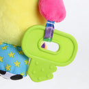 Baby Kids Plush Toys Teether Educational Hanging Musical Toys (Raccoon)