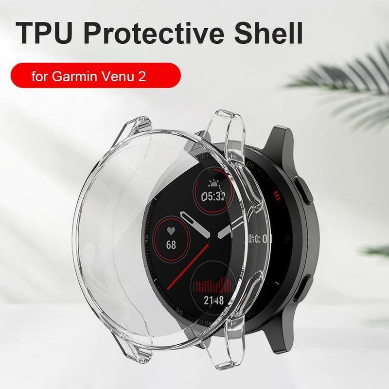 Smart Watch Protective Cover for Garmin Venu 2/Vivoactive 4 (Transparent)