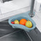 Swan Drain Basket 1 Pc Corner Kitchen Sink Strainer Basket with Sponge Newly
