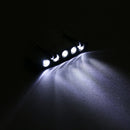 Clip-on Cap Hat Lamps 5 LED Headlamp Flashlight Camping Fishing Head Light Newly