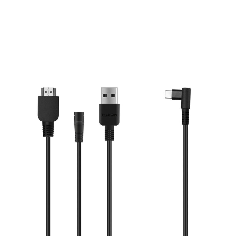 3 IN 1 Cable CB01 for Kamvas Pro 12 Kamvas Pro 13 Kamvas Pro 16 Tablet Monitor