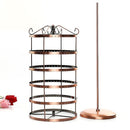 288 Holes 6-Layer Jewelry Storage Holder Earrings Necklace Ring Display Stand