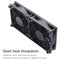 Wireless Router Dual Cooling Fan TV Set-Top Box Quiet Heat Dissipation Cooler