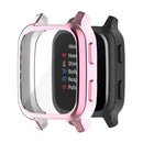 TPU Full Bumper Cover Screen Scratch Case for Garmin Venu Sq (Pink) Newly