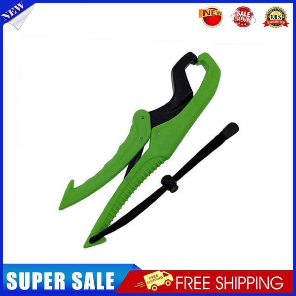 #A Fish Lip Grabber Plier ABS Plastic Fish Controller Portable Fishing Tongs Too