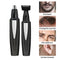 2 in 1 Nose Facial Hair Trimmer Electric Eyebrow Scraper Cleaner Shaving Tool
