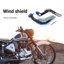 2pcs Motorcycle Hand Guard Protector Motor Part Windshield Handguard (Blue)