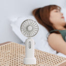 #A USB Cooler Mute Cooling Fan Lazy Rechargeable Desktop Mini Fan for Outdoor