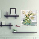 Flower in Glass Vase Oil Paint By Number Kit DIY Home Decoration Gift Wall